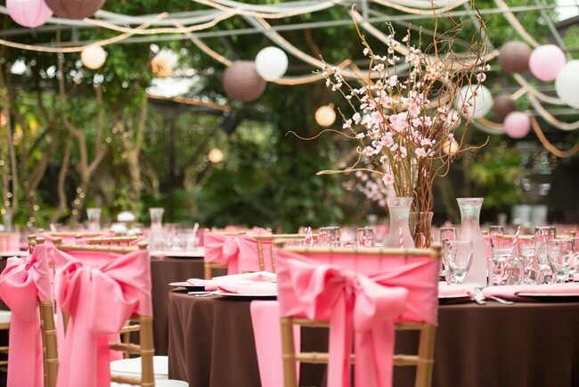 Pink-and-Brown-Japanese-Cherry-Blossom-Themed-Wedding